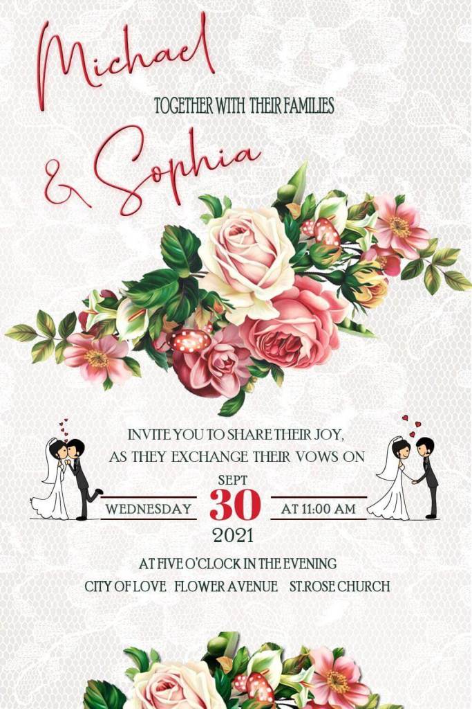 E-wedding Invites